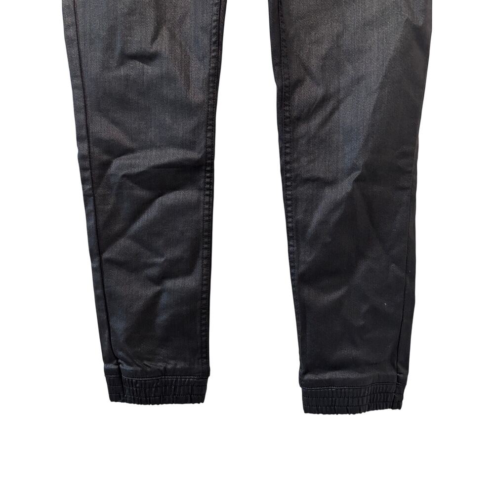 Kendall + Kylie The Jogger Black Coated Skinny Pants M - Picture 7 of 11
